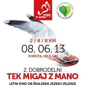 2 dobrodelni tek