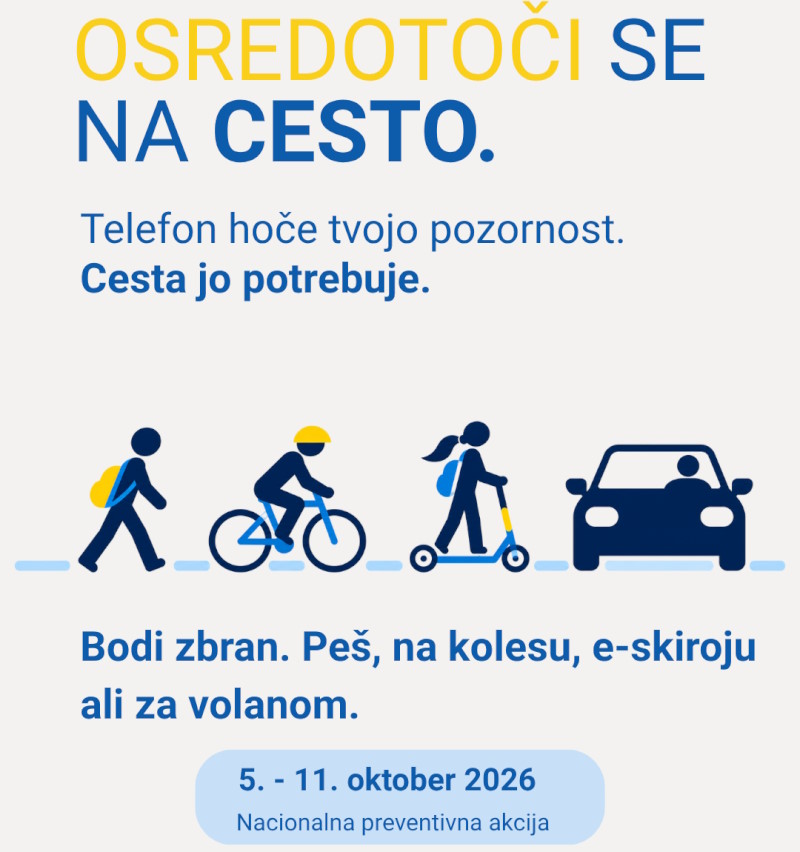 osredotoci se na cesto